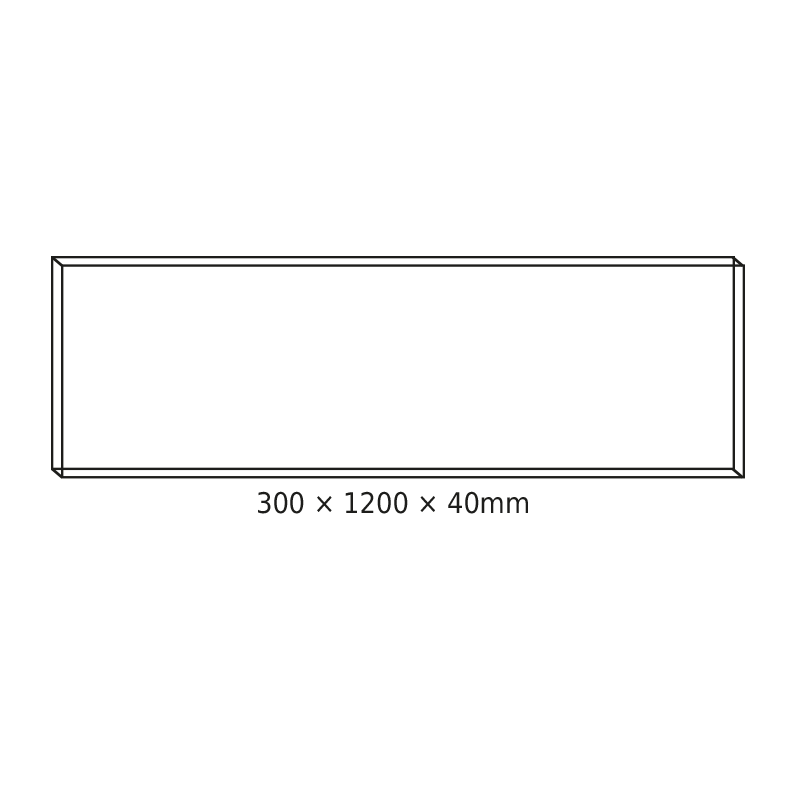CEILING ALUM FRAME 30x120x4cm FOR PILO LED PANELS (NO SCREWS) CEILING ALUM FRAME 30x120x4cm FOR PILO LED PANELS (NO SCREWS)