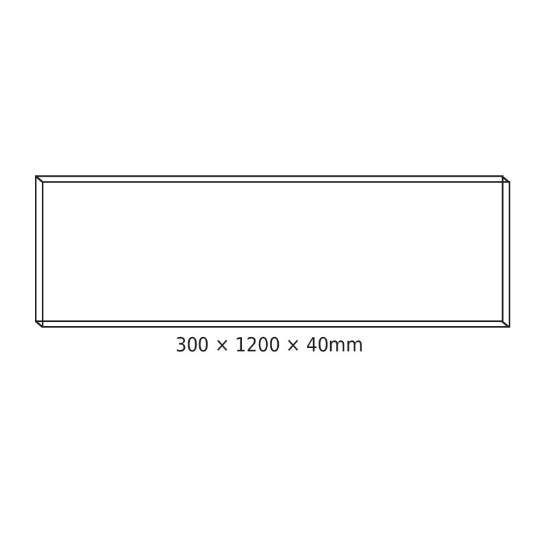 CEILING ALUM FRAME 30x120x4cm FOR PILO LED PANELS (NO SCREWS) CEILING ALUM FRAME 30x120x4cm FOR PILO LED PANELS (NO SCREWS)