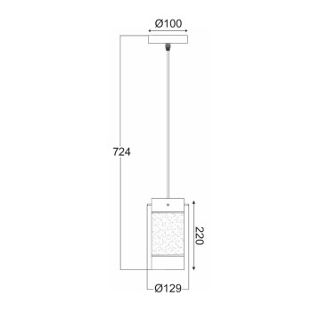 ΚΡΕΜΑΣΤΟ ΓΥΑΛΙ ΑΜΜΟΒΟΛΗ 1XΕ14 MANE