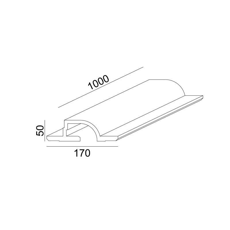 ^ΓΥΨΙΝΟ TRIMLESS ΓΡΑΜΜΙΚΟ ΦΩΤΙΣΤΙΚΟ ANDIE 100x17x5CM ^ΓΥΨΙΝΟ TRIMLESS ΓΡΑΜΜΙΚΟ ΦΩΤΙΣΤΙΚΟ ANDIE 100x17x5CM