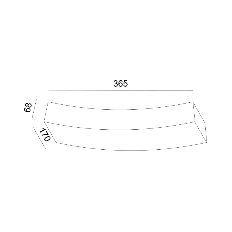 ^ΓΥΨΙΝΟ ΕΠΙΤΟΙΧΟ Φ/Σ 1XRX7S 118mm SHELF 36,5x17x6,8CM ^ΓΥΨΙΝΟ ΕΠΙΤΟΙΧΟ Φ/Σ 1XRX7S 118mm SHELF 36,5x17x6,8CM