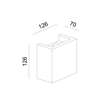 ^ΓΥΨΙΝΟ ΕΠΙΤΟΙΧΟ Φ/Σ 1XG9 BLOCK 12,6x7x12,6CM ^ΓΥΨΙΝΟ ΕΠΙΤΟΙΧΟ Φ/Σ 1XG9 BLOCK 12,6x7x12,6CM