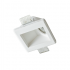 ^SQUARE WALL WASHER GYPSUM TRIMLESS SPOT LUMINAIRE ODEN GU10 