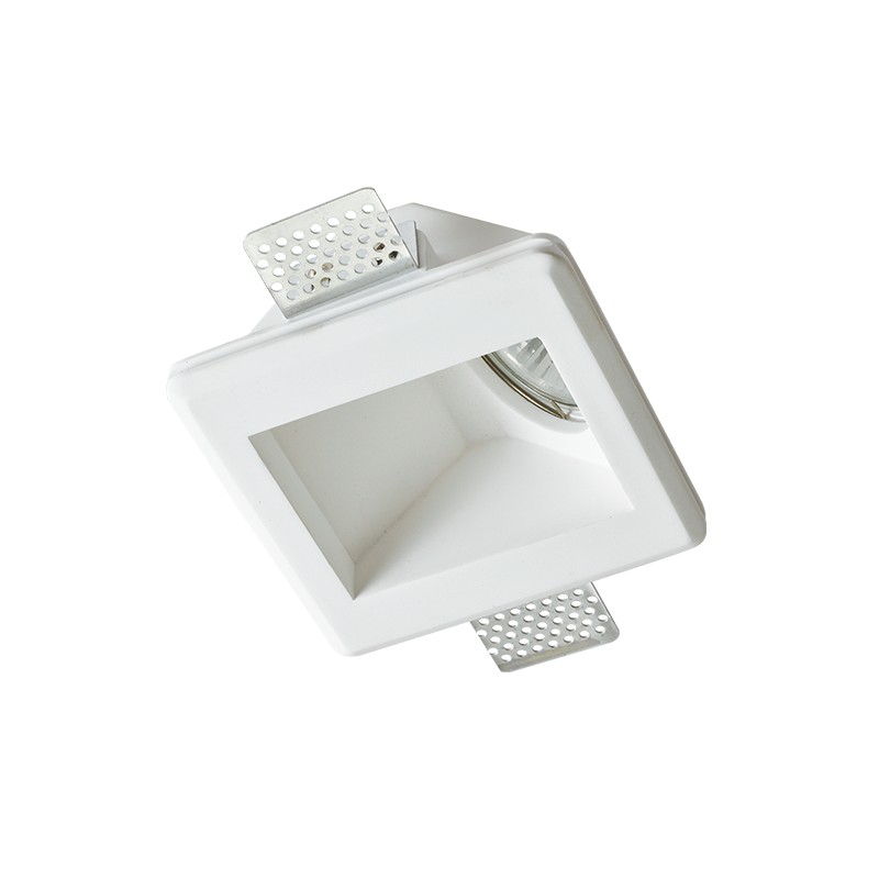 ^SQUARE WALL WASHER GYPSUM TRIMLESS SPOT LUMINAIRE ODEN GU10 ^SQUARE WALL WASHER GYPSUM TRIMLESS SPOT LUMINAIRE ODEN GU10