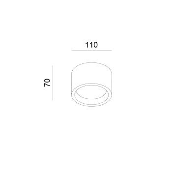 ΓΥΨΙΝΟ ΣΤΡΟΓΓΥΛΟ Φ/Σ ΟΡΟΦΗΣ ΦΥΣΙΚΟ 110*80 GENI 1*GX5