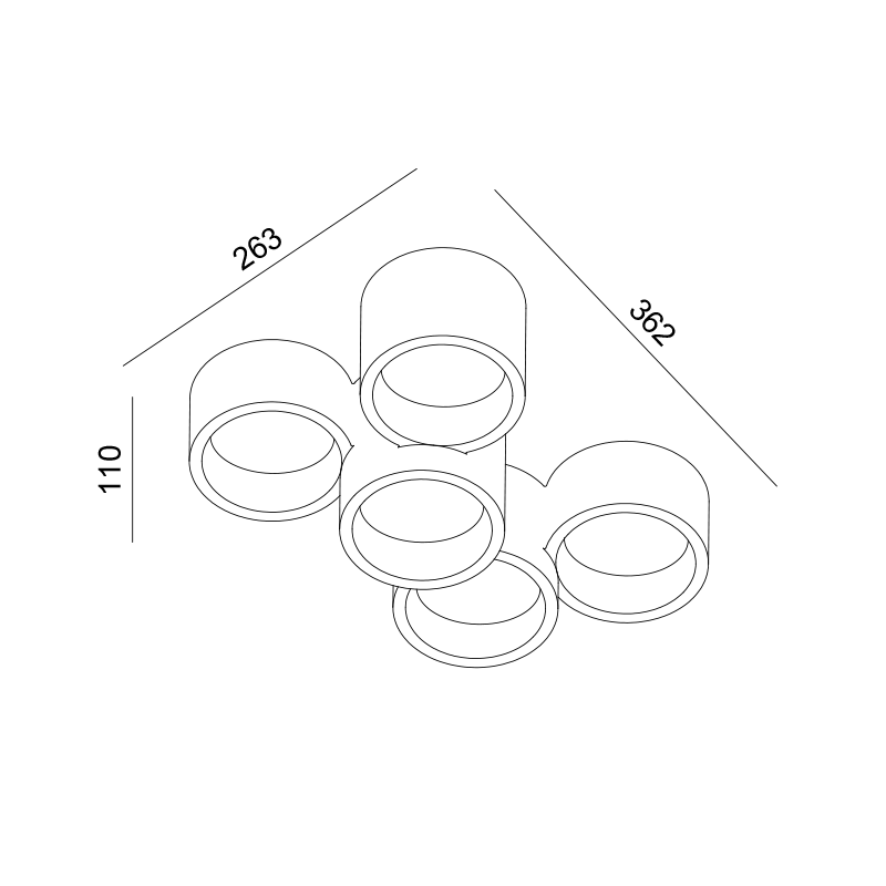 ΓΥΨΙΝΟ 5 ΣΤΡΟΓΓΥΛA Φ/Σ ΟΡΟΦΗΣ ΦΥΣΙΚΟ 370*240*150 GENI 5*GX53 ΓΥΨΙΝΟ 5 ΣΤΡΟΓΓΥΛA Φ/Σ ΟΡΟΦΗΣ ΦΥΣΙΚΟ 370*240*150 GENI 5*GX53