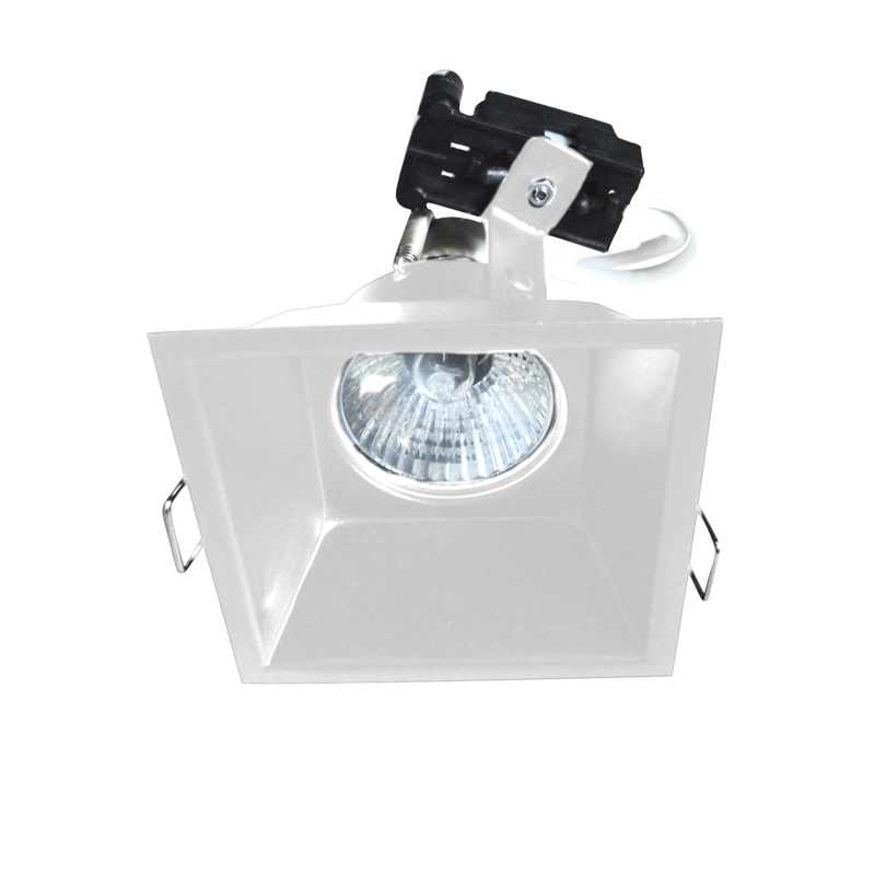 ΣΠΟΤ ΓΥΨΟΣΑΝ ΧΩΝΕΥΤΟ ΛΕΥΚΟ GU10 ΤΕΤΡΑΓ