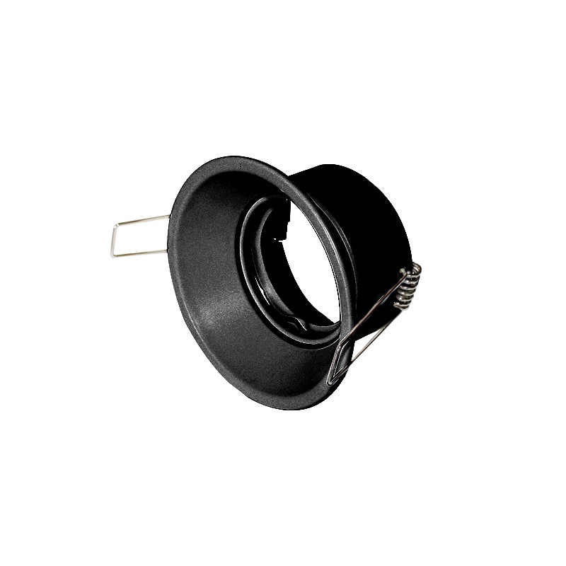 ^ ΣΠΟΤ TRIMLESS AR111 GLC ΜΟΝΟ ΜΑΥΡΟ Φ170xH92