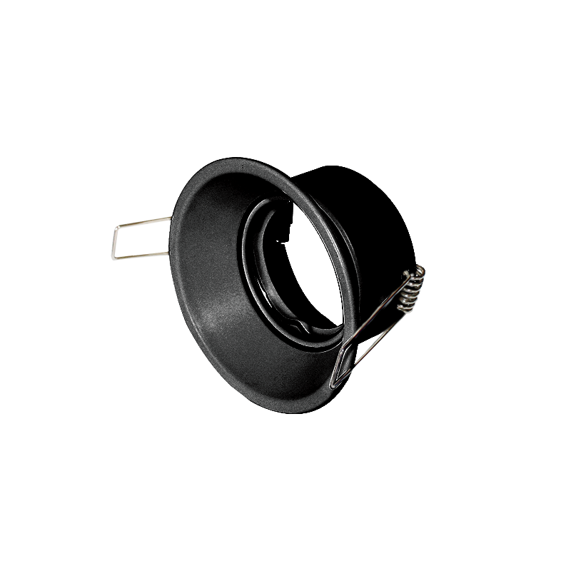 ^ ΣΠΟΤ TRIMLESS AR111 GLC ΜΟΝΟ ΜΑΥΡΟ Φ170xH92