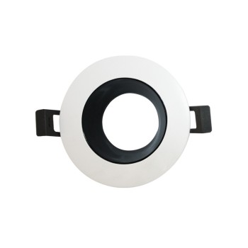 ^  ΣΠΟΤ ΛΕΥΚΟ ΔΑΧΤΥΛΙΔΙ - ΜΑΥΡΟΣ ΚΑΘΡΕΠΤΗΣ ΑΛΟΥΜΙΝΙΟΥ 