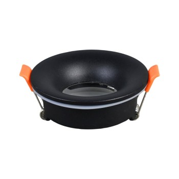 ΣΠΟΤ ΧΩΝΕΥΤΟ ΣΤΑΘΕΡΟ ΜΑΥΡΟ ΣΥΜΒΑΤΙΚΟ 1XGU10 IP54 Φ85Χ50ΜΜ