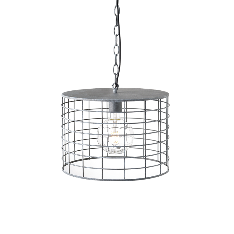 NETTO ΚΡΕΜΑΣΤΟ Φ/Σ 1ΧΕ27 ΜΕΤΑΛΛΙΚΟ ΑΠΟΧΡ.ΤΣΙΜΕΝΤΟΥ Φ23,2ΧΗ120CM DUBLIN