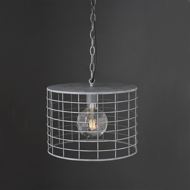 NETTO ΚΡΕΜΑΣΤΟ Φ/Σ 1ΧΕ27 ΜΕΤΑΛΛΙΚΟ ΑΠΟΧΡ.ΤΣΙΜΕΝΤΟΥ Φ23,2ΧΗ120CM DUBLIN