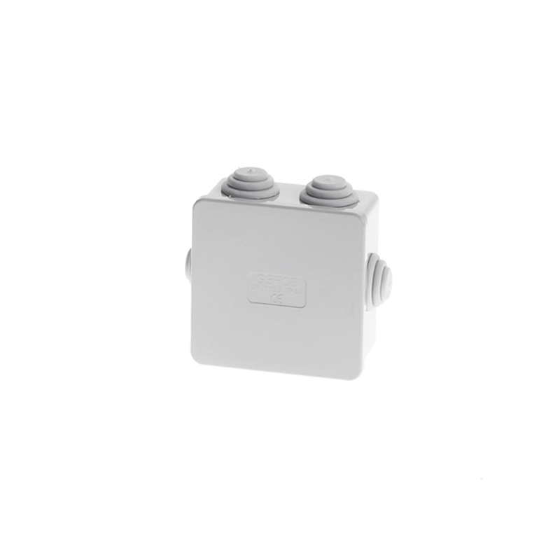 83X83X43 SURF BOX 6 STEPPED GLANDS IP44 83X83X43 SURF BOX 6 STEPPED GLANDS IP44