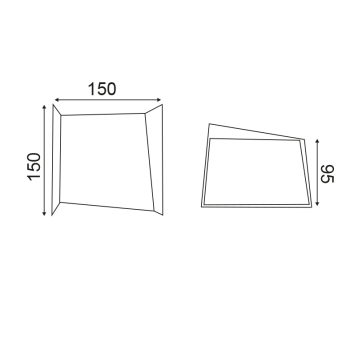 NETTO FORMER 4W SMD EPISTAR LED 3000K 230V GREY