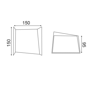 NETTO FORMER 4W SMD EPISTAR LED 3000K 230V GREY