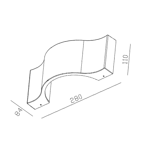 NETTO ΑΠΛΙΚΑ-ΠΛΑΦΟΝΙΕΡΑ LED 1X6W LUNA