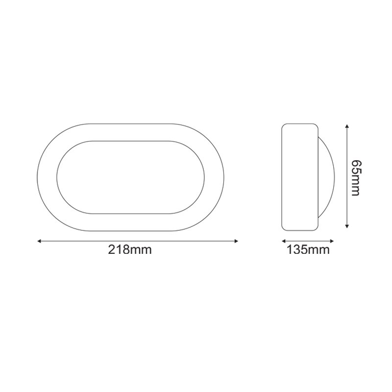 ΑΠΛΙΚΑ ΜΑΥΡΗ ΙΡ54 Ε27 max.40W 218x135x65mm RAL C0026 ΑΠΛΙΚΑ ΜΑΥΡΗ ΙΡ54 Ε27 max.40W 218x135x65mm RAL C0026