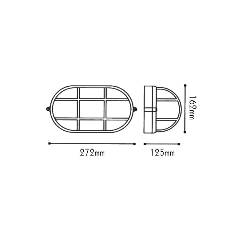 ΧΕΛΩΝΑ ΛΕΥΚΗ ΙΡ45 Ε27 100W RAL C3619M