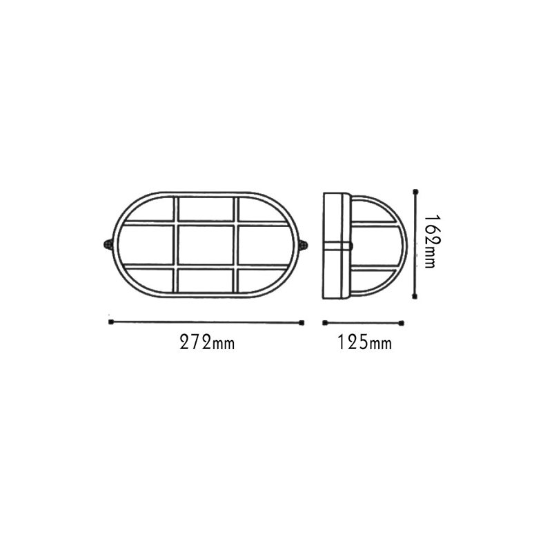 ΧΕΛΩΝΑ ΛΕΥΚΗ ΙΡ45 Ε27 100W RAL C3619M