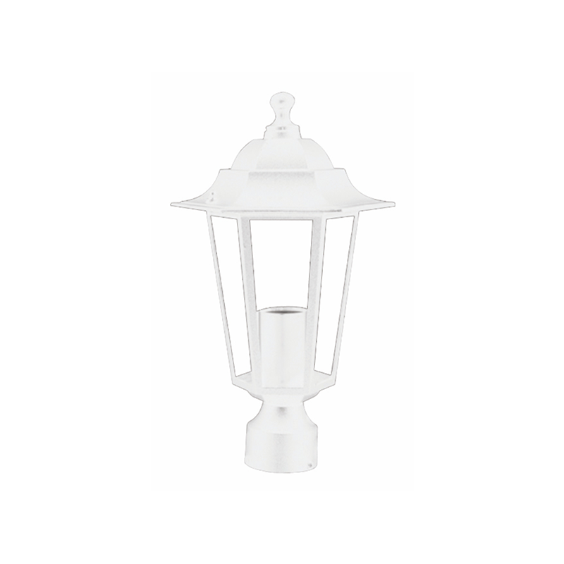 ΚΕΦΑΛΗ ΓΙΑ ΚΟΛΩΝΑΚΙ Φ60 ΦΑΝΑΡΑΚΙ IP45 ΛΕΥΚΟ 