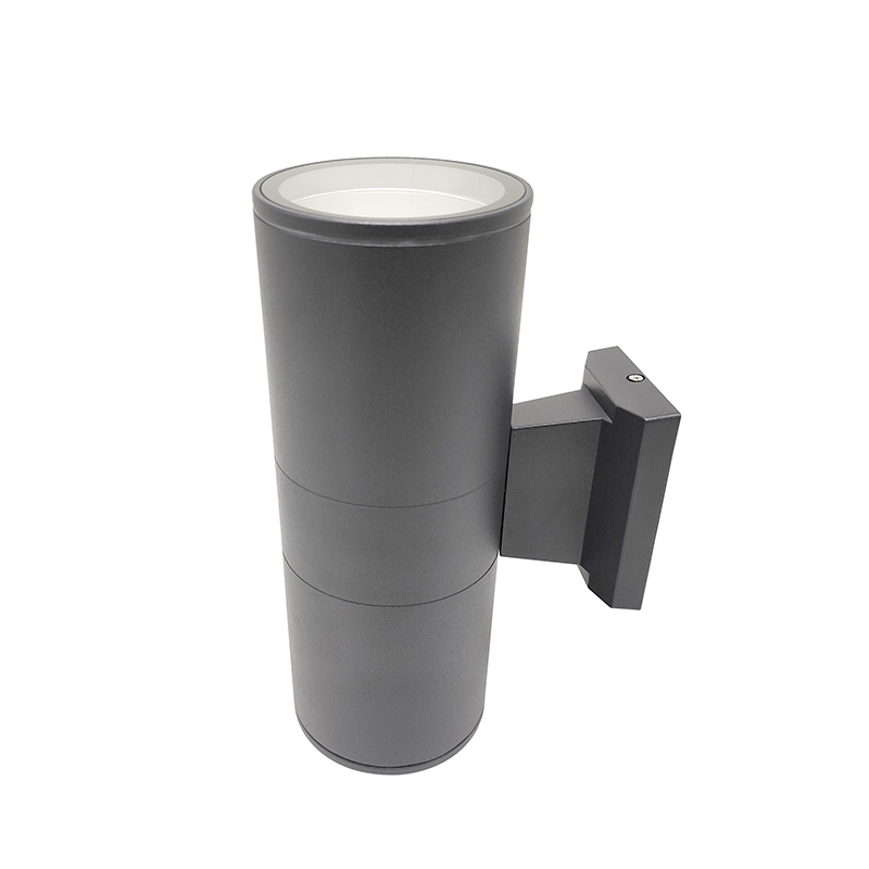 ΑΠΛΙΚΑ UP-DOWN 2XE27 IP65  ΣΚΟΥΡΟ ΑΜΜΩΔΕΣ ΓΚΡΙ RAL7016M