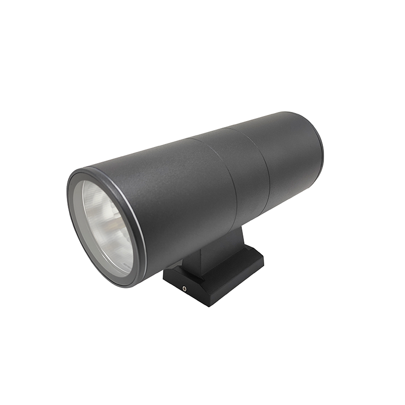 ΑΠΛΙΚΑ UP-DOWN 2XE27 IP65  ΣΚΟΥΡΟ ΑΜΜΩΔΕΣ ΓΚΡΙ RAL7016M