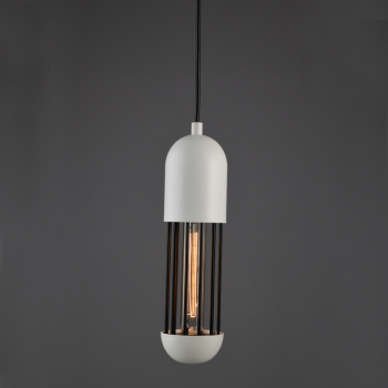 NETTO ΚΡΕΜΑΣΤΟ Φ/Σ 1ΧΕ27 ΛΕΥΚΟ ΜΕΤΑΛΛΙΚΟ D10XH120CM LAB NETTO ΚΡΕΜΑΣΤΟ Φ/Σ 1ΧΕ27 ΛΕΥΚΟ ΜΕΤΑΛΛΙΚΟ D10XH120CM LAB