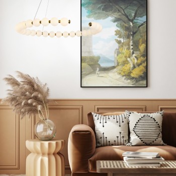 ΚΡΕΜΑΣΤΟ Φ/Σ LED 40W 3000LM 3000K IP20 ΧΡΥΣΟ ΑΛΟΥΜΙΝΙΟ + ΑΚΡΥΛΙΚΟ ΚΡΕΜΑΣΤΟ Φ/Σ LED 40W 3000LM 3000K IP20 ΧΡΥΣΟ ΑΛΟΥΜΙΝΙΟ + ΑΚΡΥΛΙΚΟ