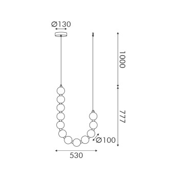 ΚΡΕΜΑΣΤΟ Φ/Σ LED 18W 1350LM IP20 ΧΡΥΣΟ ΑΛΟΥΜΙΝΙΟ + ΑΚΡΥΛΙΚΟ ΚΡΕΜΑΣΤΟ Φ/Σ LED 18W 1350LM IP20 ΧΡΥΣΟ ΑΛΟΥΜΙΝΙΟ + ΑΚΡΥΛΙΚΟ