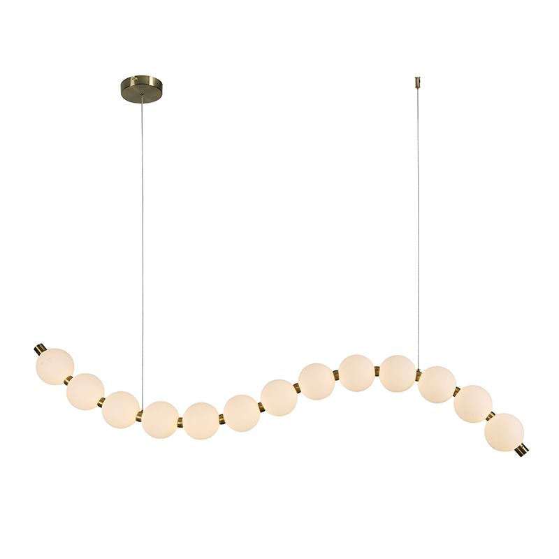 ΚΡΕΜΑΣΤΟ Φ/Σ LED 20W 1500LM 3000K IP20 ΧΡΥΣΟ ΑΛΟΥΜΙΝΙΟ + ΑΚΡΥΛΙΚΟ