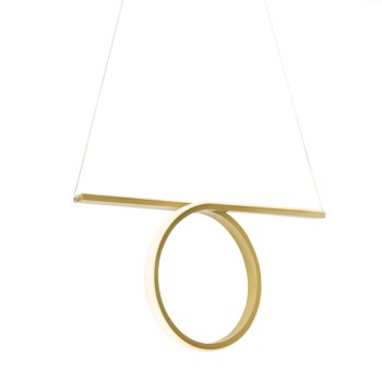 NETTO ΚΡΕΜΑΣΤΟ Φ/Σ LED 32W 3000K 1920LM ΟΡΕΙΧΑΛΚΟ ΑΛΟΥΜΙΝΙΟ 64Χ17ΧΗ120CM ZERO