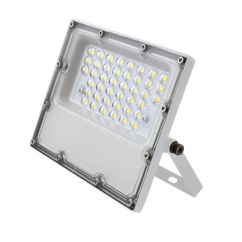  LED SMD WHITE FLOOD LUMINAIRE IP65 10W 4000K 1200Lm 100-277V AC RA80 IK08 5YRS BREATHING VALVE