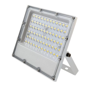  LED WHITE SMD FLOOD LUMINAIRE IP65 30W 4000K 3600Lm 100-277V AC RA80 IK08 5YRS BREATHING VALVE