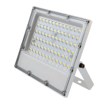  LED WHITE SMD FLOOD LUMINAIRE IP65 30W 4000K 3600Lm 100-277V AC RA80 IK08 5YRS BREATHING VALVE