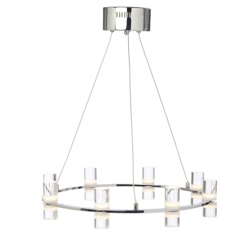 NETTO ΚΡΕΜΑΣΤΟ Φ/Σ LED2835 32W ΧΡΩΜΙΟ ΑΛΟΥΜΙΝΙΟ 3000Κ 2880LM D52XH131.5M IONIAN