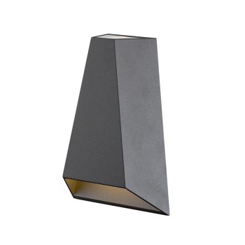 ^LED COB WALL LUMINAIRE 6W 425LM  30° & 120°  230VAC 3.000K DARK GREY CRI80 IP54 30.000HRS