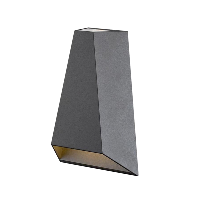 ^LED COB WALL LUMINAIRE 6W 425LM  30° & 120°  230VAC 3.000K DARK GREY CRI80 IP54 30.000HRS