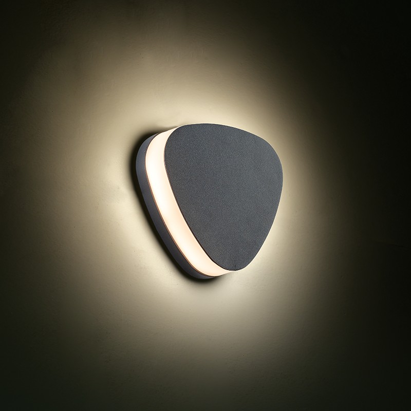 ^LED SMD WALL LUMINAIRE 10W 320LM 68° 230V AC 3.000K DARK GREY CRI80 IP65 30.000HRS ^LED SMD WALL LUMINAIRE 10W 320LM 68° 230V AC 3.000K DARK GREY CRI80 IP65 30.000HRS