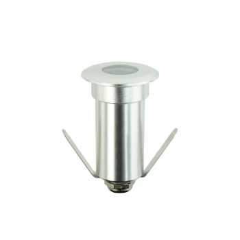 ^LED ROUND INGROUND SPOT LUMINAIRE 1W 90LM 4000K 30° 230V AC IP65 RA80 30.000hrs