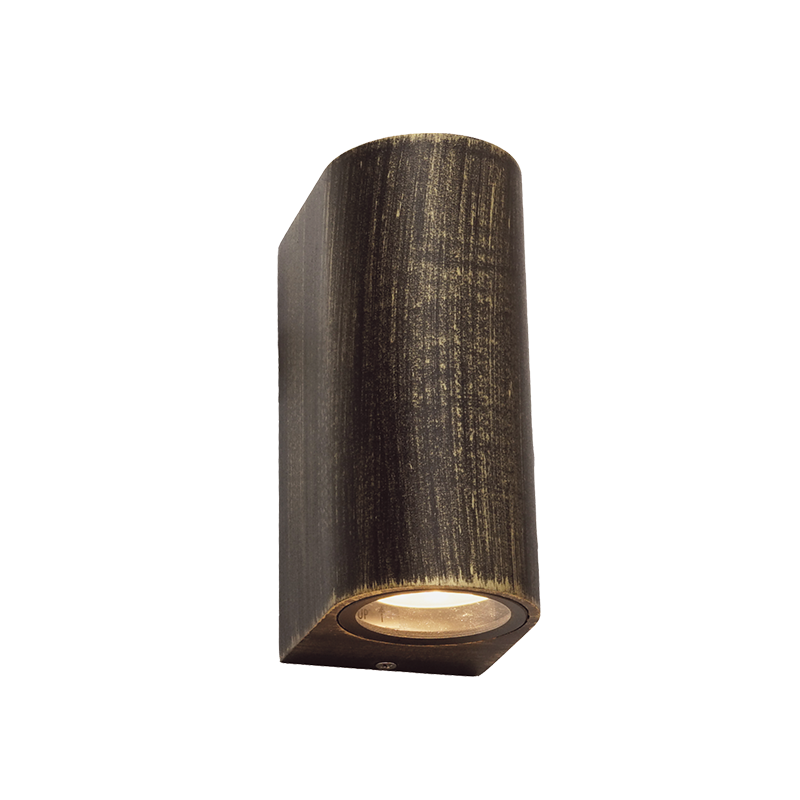 ^GU10 WALL LUMINAIRE 230V AC GOLDEN BLACK IP65 MAX.2X35W ^GU10 WALL LUMINAIRE 230V AC GOLDEN BLACK IP65 MAX.2X35W