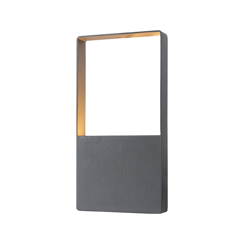 ^LED SMD WALL LUMINAIRE 4W 240LM 120° 230V AC 3.000K DARK GREY CRI80 IP54 30.000HRS