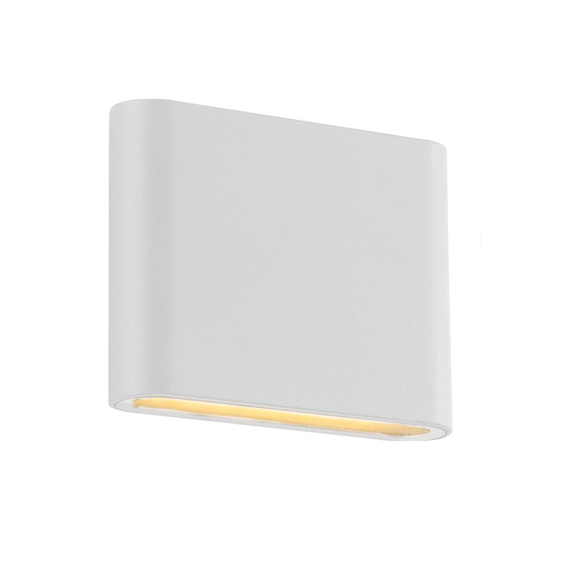 ^LED SMD WALL LUMINAIRE 7W 310LM 60° 230V AC 3.000K MATT WHITE CRI80 IP54 30.000HRS