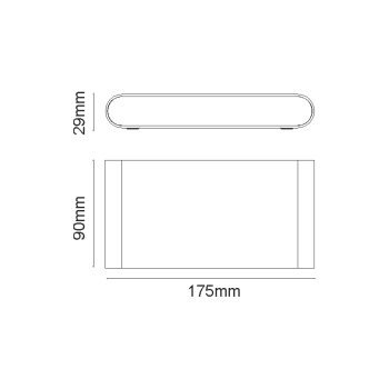 ^LED SMD WALL LUMINAIRE 11W 570LM 60° 230V AC 3.000K DARK GREY CRI80 IP54 30.000HRS ^LED SMD WALL LUMINAIRE 11W 570LM 60° 230V AC 3.000K DARK GREY CRI80 IP54 30.000HRS