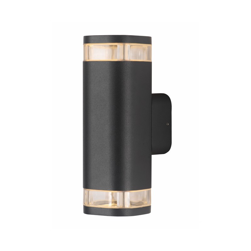 ^GU10 WALL LUMINAIRE 230V AC DARK GREY IP54 MAX.2X35W ^GU10 WALL LUMINAIRE 230V AC DARK GREY IP54 MAX.2X35W