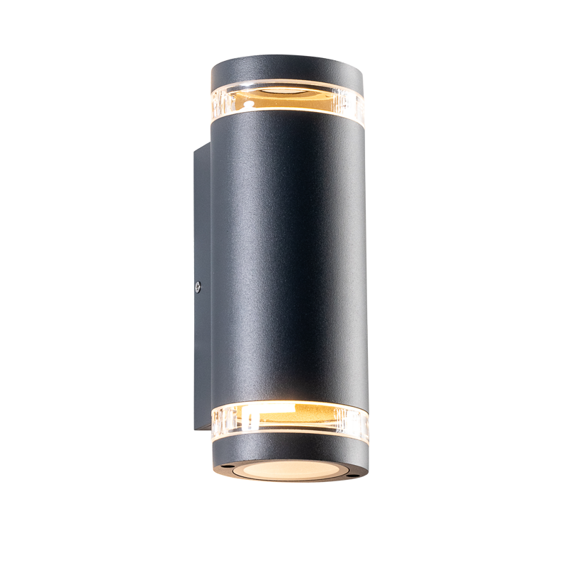 ^GU10 WALL LUMINAIRE 230V AC DARK GREY IP54 MAX.2X35W ^GU10 WALL LUMINAIRE 230V AC DARK GREY IP54 MAX.2X35W