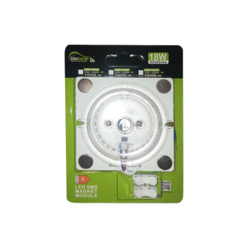 ^ LED SMD MAGNET MODULE 18W 230V AC 1550LM 160° 3000K Ra80
