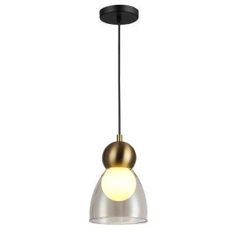 JULIETTE-ΦΩΤΙΣΤΙΚΟ ΚΡΕΜΑΣΤΟ ΟΡΕΙΧΑΛΚΙΝΟ ΓΥΑΛΙΝΟ ΣΥΜΒΑΤΙΚΟ ΙΡ20 1xΕ27 133xH1230mm