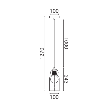 JULIETTE-ΦΩΤΙΣΤΙΚΟ ΚΡΕΜΑΣΤΟ ΟΡΕΙΧΑΛΚΙΝΟ ΓΥΑΛΙΝΟ ΣΥΜΒΑΤΙΚΟ ΙΡ20 1xΕ27 100xH1270mm JULIETTE-ΦΩΤΙΣΤΙΚΟ ΚΡΕΜΑΣΤΟ ΟΡΕΙΧΑΛΚΙΝΟ ΓΥΑΛΙΝΟ ΣΥΜΒΑΤΙΚΟ ΙΡ20 1xΕ27 100xH1270mm