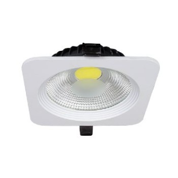 Υ/Κ ΦΩΤΙΣΤΙΚΟ ΧΩΝΕΥΤΟ ΟΡΟΦΗΣ ΤΕΤΡ.  ΛΕΥΚΟ 30W 3000K COB 2710Lm 120° Κ.200